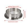 Welding Pipe Sanitary Fitting Weld Clamp Ferrule Fits Clamp Stainless Steel 304
