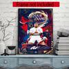 Mbappe Personalized Name Diamond Paintings Mosaic Wall Round Diamond Art Painting Kits Embroidery Crystal Accessories Frameless