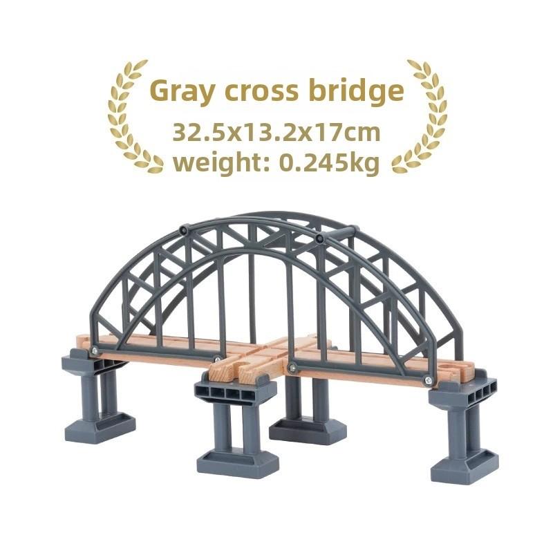 Wooden Railway Bridge Accessories All Kinds of Track Bridges Fit for Major Wooden Railway Brands Educational Gifts for Children