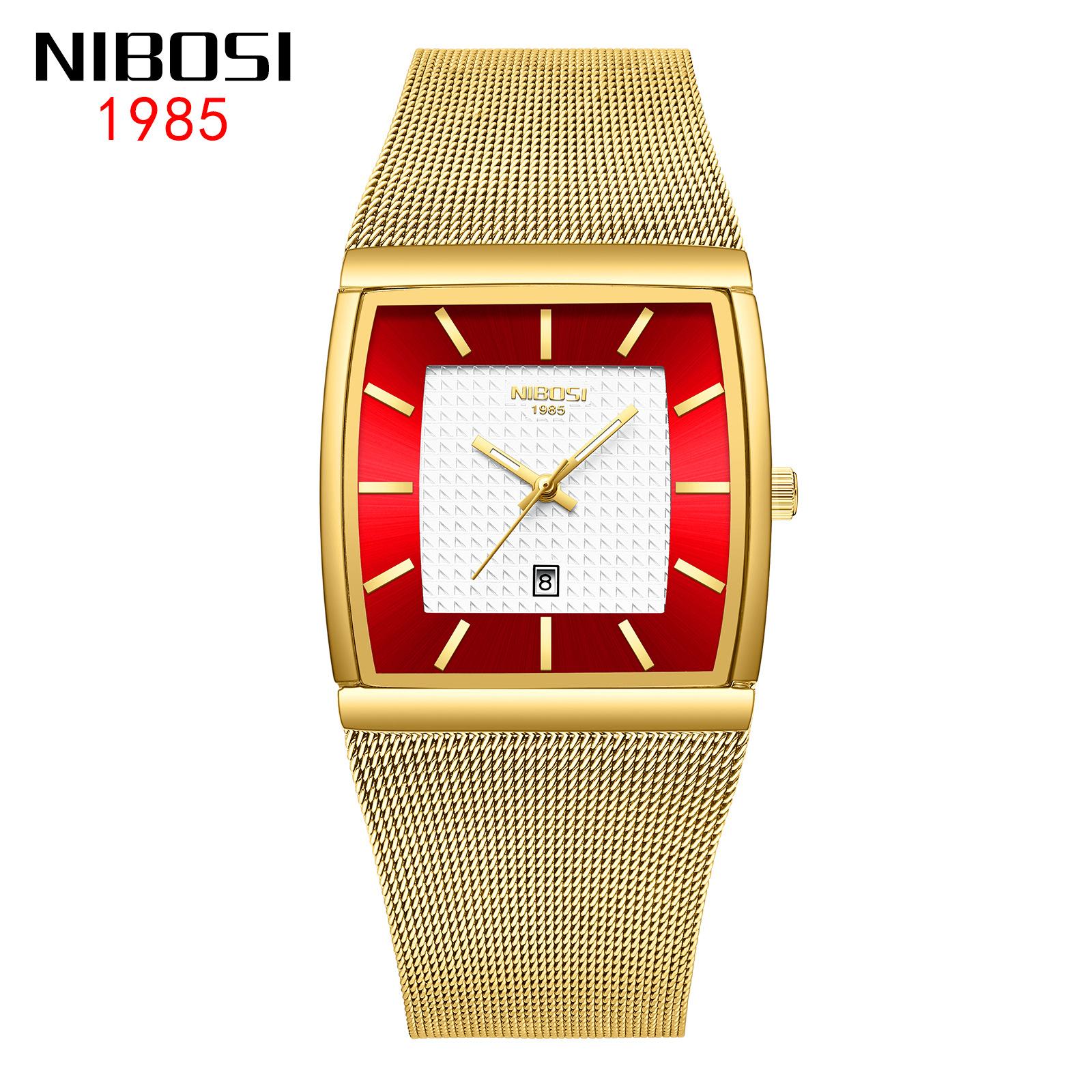 Student Watch, Waterproof Calendar Personalized Quartz Watch, Stainless Steel Mesh Belt Watch For Men