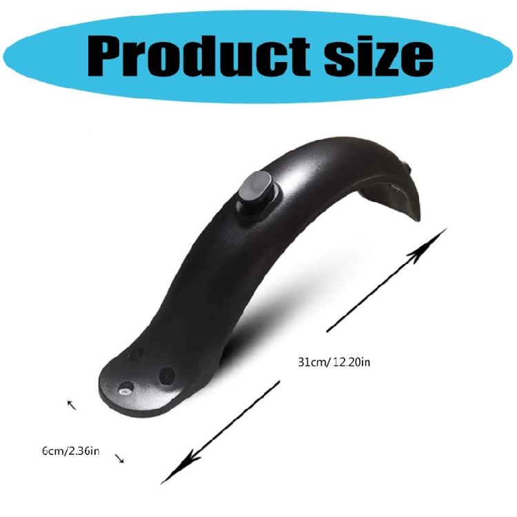 Safe Convenient Mudguard Quick Detachable Mud Guard Simple Installation Mudflaps for Daily Commuters and Cyclists
