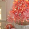 Pink Christmas Tree Decoration Set: 1.5/1.8/2.1 Meter Ornaments for Shopping Malls
