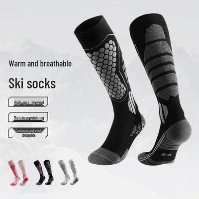 Dicke warme Merino-Wollsocken für Herren und Damen zum Ski- und Bergsteigen