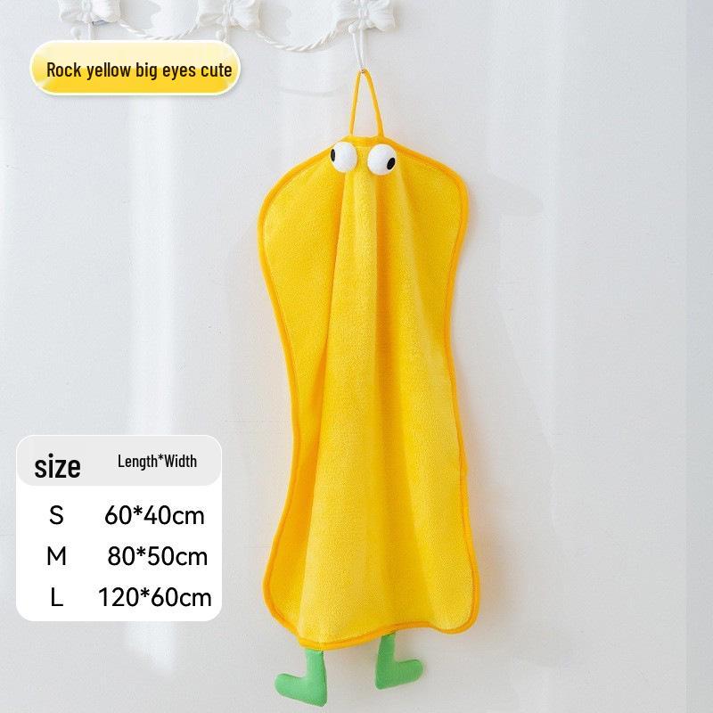 Extra Large Quick-Dry Absorbent Dog Bathrobe for Golden Retrievers and Shiba Inus
