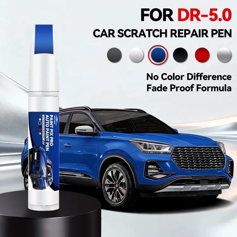 Car Paint Repair Pen Touch Up Scratch Remover DIY Auto Accessories White Grey Black Blue Red Silver For DR 5.0