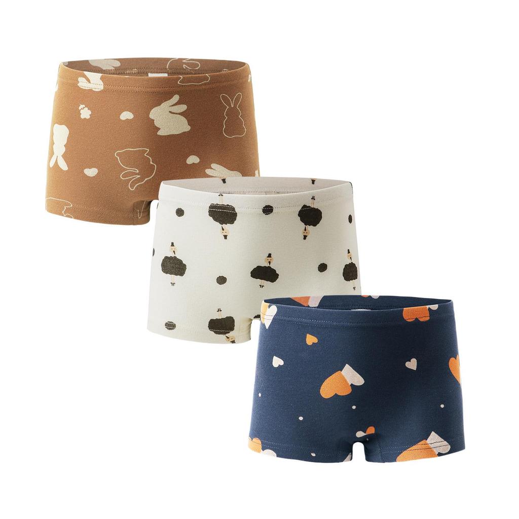 Kız Çocuk %100 Pamuk Boxer Külot - Küçük Çocuk ve Bebek İç Çamaşırı