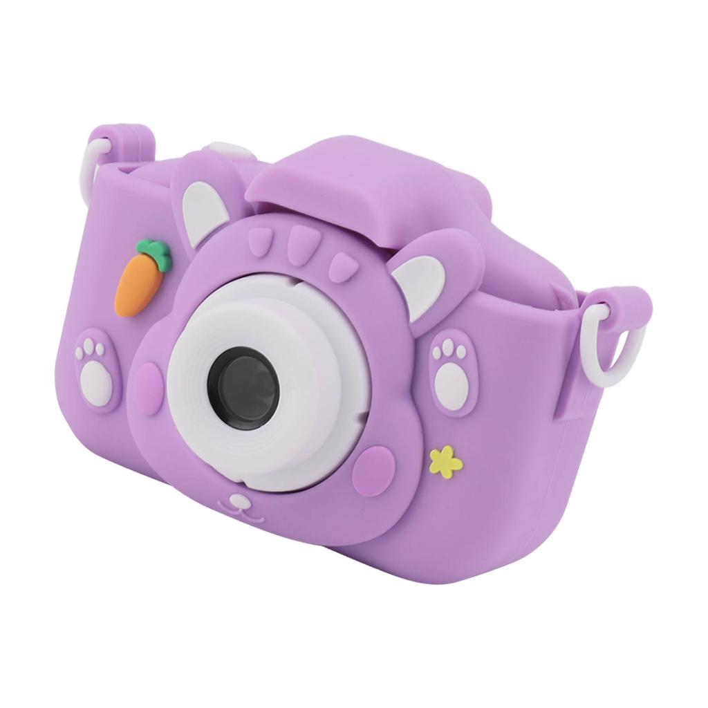 Kids Digital Camera with 32G Card Front Rear Lens 1080P High Definition 8X Zoom USB Rechargeable