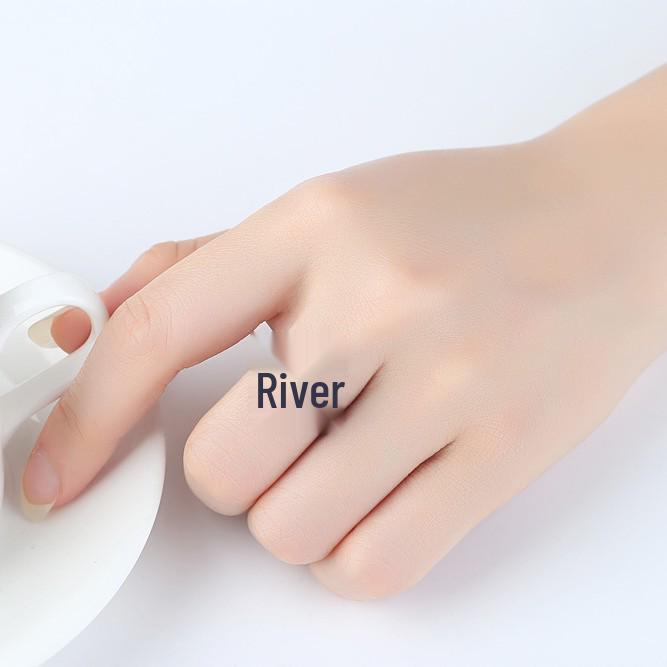 Heiß verkaufter Pfirsichherz Zirkon Diamantring - Damenmodeschmuck