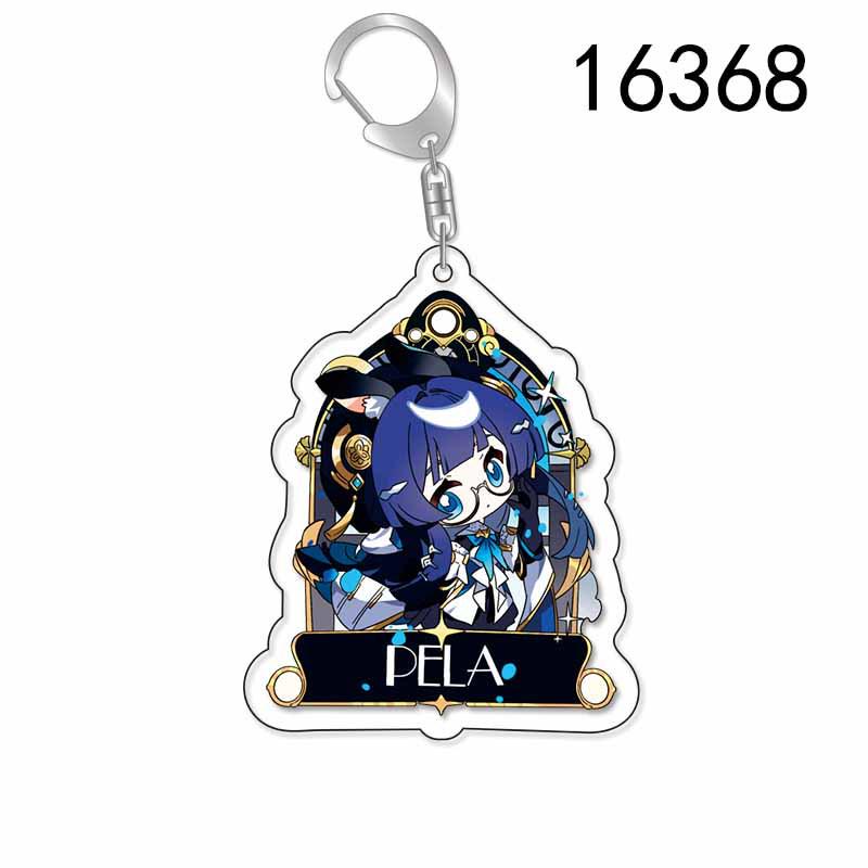 Honkai: Star Rail Keychain - Dan Heng Imbibitor Lunae, Argenti Firefly, Kafka Black Swan, Blade Pendant. 5cm