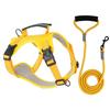 Adjustable Dog Chest Strap Vest Style Night Reflective Corgi Shiba Inu Medium and Large Dog Walking Pet Traction Rope High Quality
