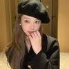 Winter Autumn Wool Thick Berets Artist French Retro Plain Multi-color Women Painter Hat Girls Female Warm Walking Outdoors Caps