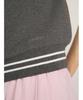 Emi Collared Knit Free Size Vest, 13WNT254087, Women's, Gray,
