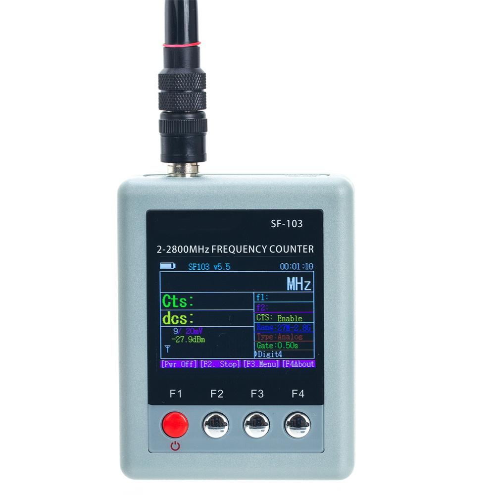 Portable Hand-held Frequency Counter For Walkie Talkie DMR Radio Frequency Meter
