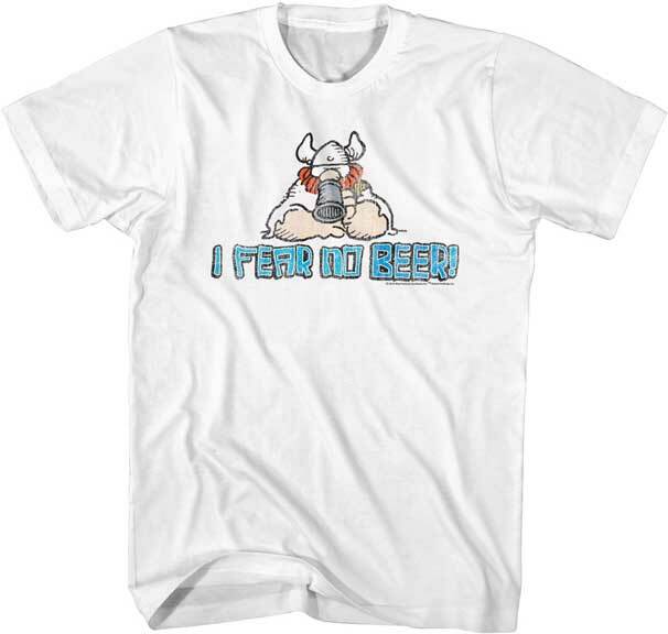 Hagar The Horrible I Fear No Beer Party Animal Comic Strip Men s T Shirt XL