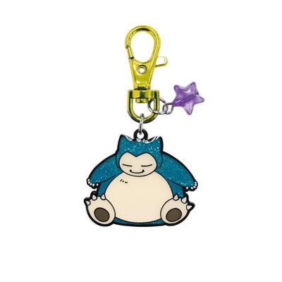 SK Japan Character Fancy Division Characterfancy Pokemon Sparkly Metal Keychain Snorlax (skjapan Section)