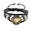 Genshin Impact Spiel Cosplay Requisite Auge Gottes Wasser Wind Donner Feuer Gestein Eis Element Lila Armband Schmuck Fans Geschenk