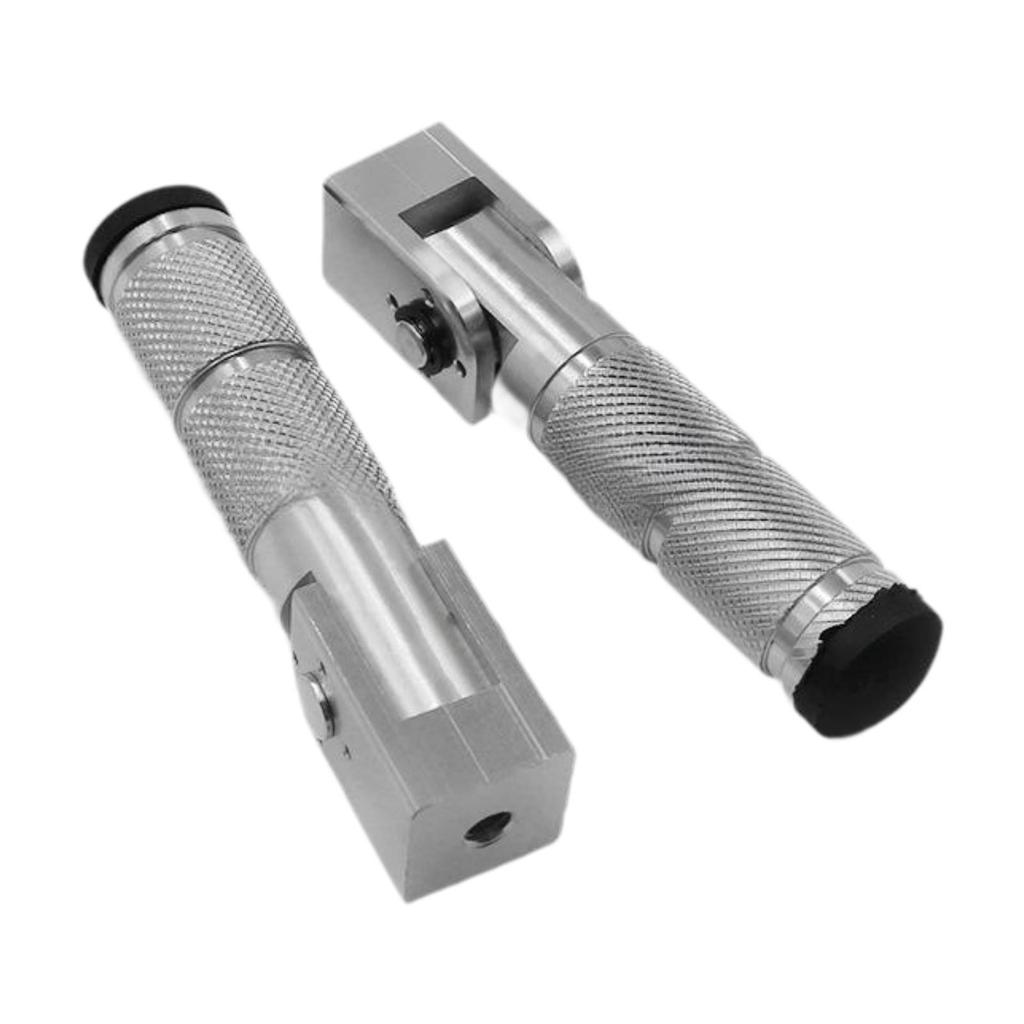 2x Motorcycle Footpegs Replaces Wear Resistant Utility Motorbike Footrests