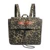New Women's Leopard Print Backpack Lightweight Large Capacity Bookbag Travel Backpack for Women Fashion Casual Commuter Bag
