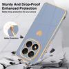 Coque Silicone pour Xiaomi Redmi Note 15 Pro Plus 5G, Antichoc Souple Slim Bleu Motif Cœur