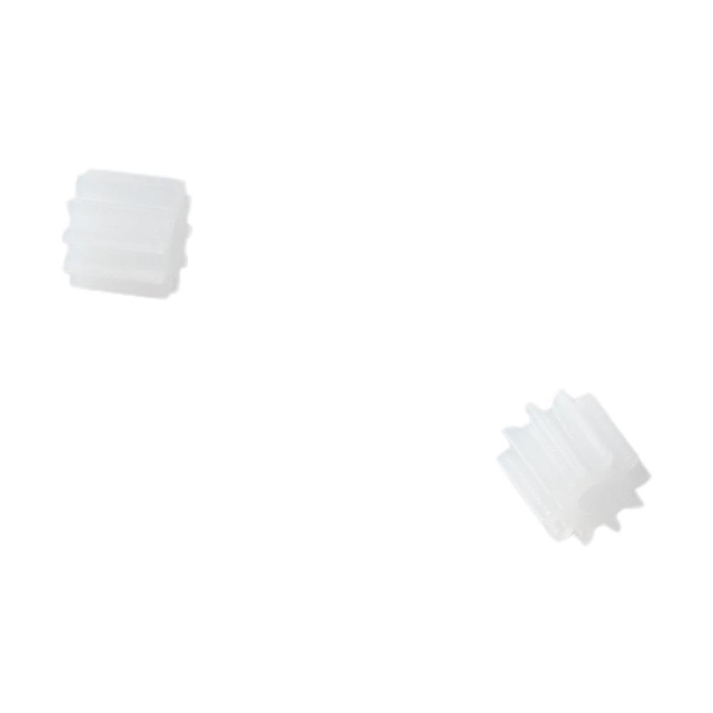 50Pcs White Reduction Gears Model 102A Motor Transmission Useful Toy Accessories  RC Car Robot