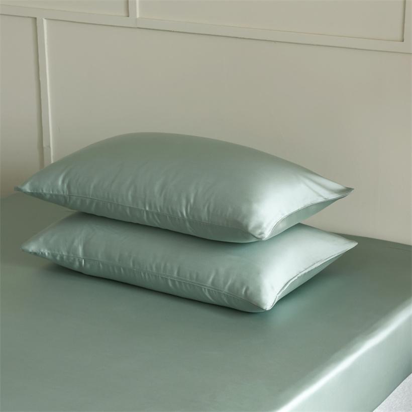 2pcs 100% Natural Mulberry Silk Pillow Case Real Silk Protect Hair Skin Pillowcase Any Size Customized Bedding Pillow Case Cover