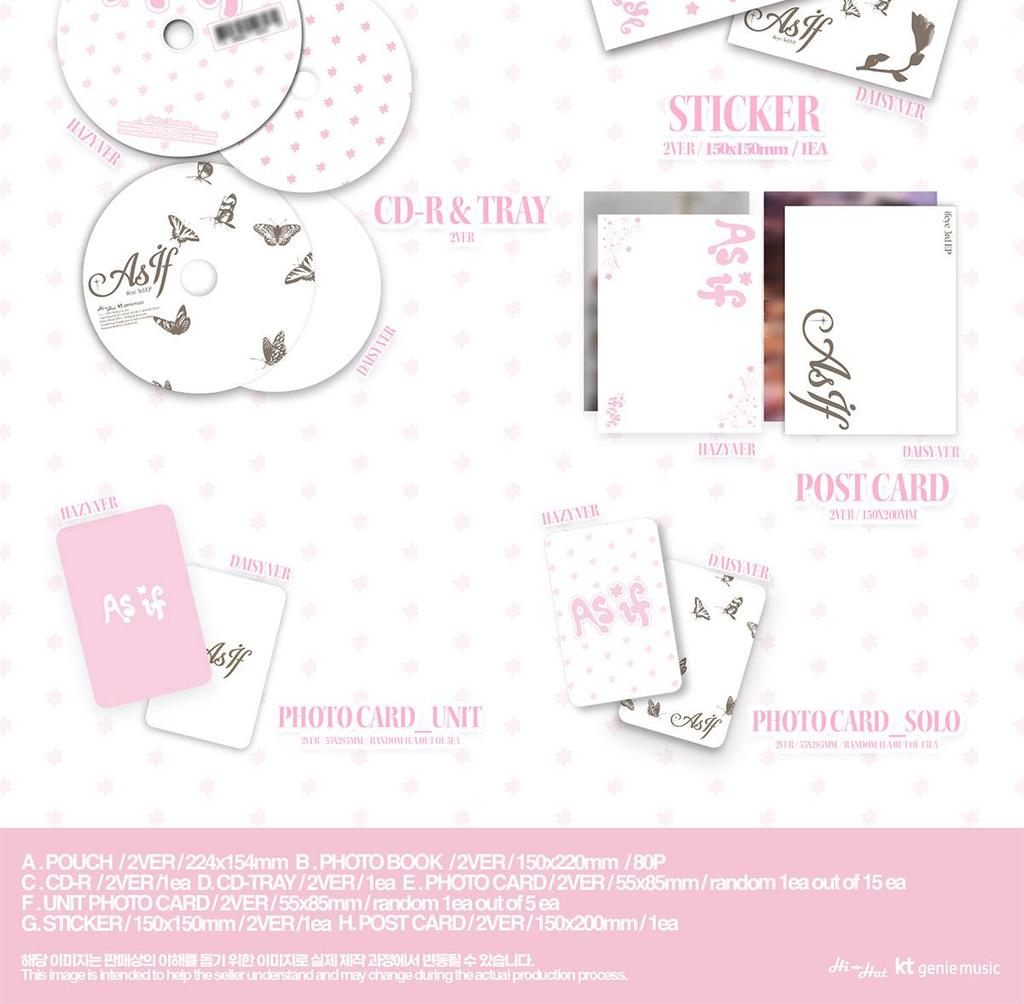 ifeye [As If] 3rd EP ALBUM (Photobook Ver.)