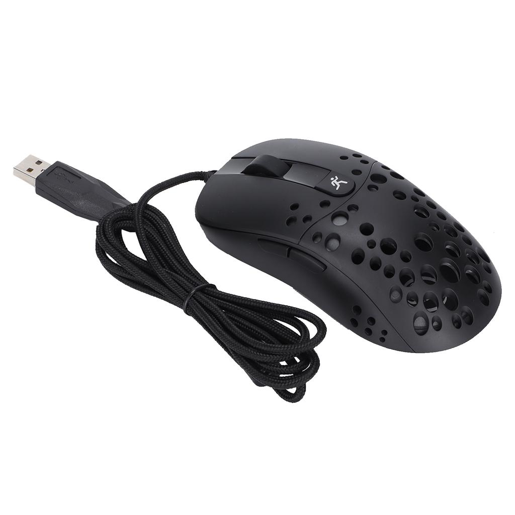 HXSJ Gaming Mouse Wired Six Level Adjustable Precise Control 8000DPI RGB Mice for Windows PC Gamers