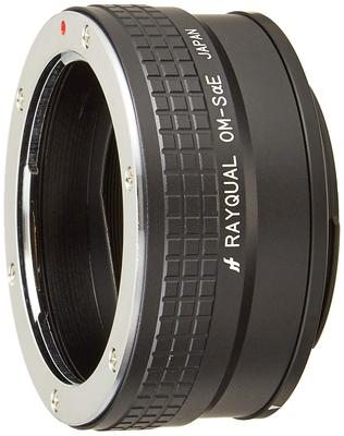 RAYQUAL Mount Adapter Olympus Sony In OM-SE (Lens) OM-(Body) E (Made Japan)