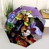 Disney's Evil Villains Automatic 3-Fold Umbrella Design, Cute Cartoon Pattern, Portable Outdoor Umbrella, Perfect, Holiday Gift for Disney f