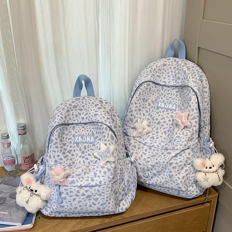 Sommermode Rucksack aus Nylon mit großer Kapazität für Mädchen - Trendiger Schulrucksack