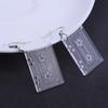 New Fashion Transparent Tape Drop Earrings For Women Girls Acrylic Hip Hop Long Big Dangle Earrings Pendientes Party Jewery Gift