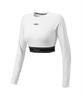 BORN TO WIN W Double Line Band Long Sleeve [White]