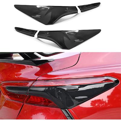 Tail Light Lamp Cover Guard Trim 4Pcs Tail Light Frame Bezels Decoration Compatible With Toyota Camry     2018 Accessories