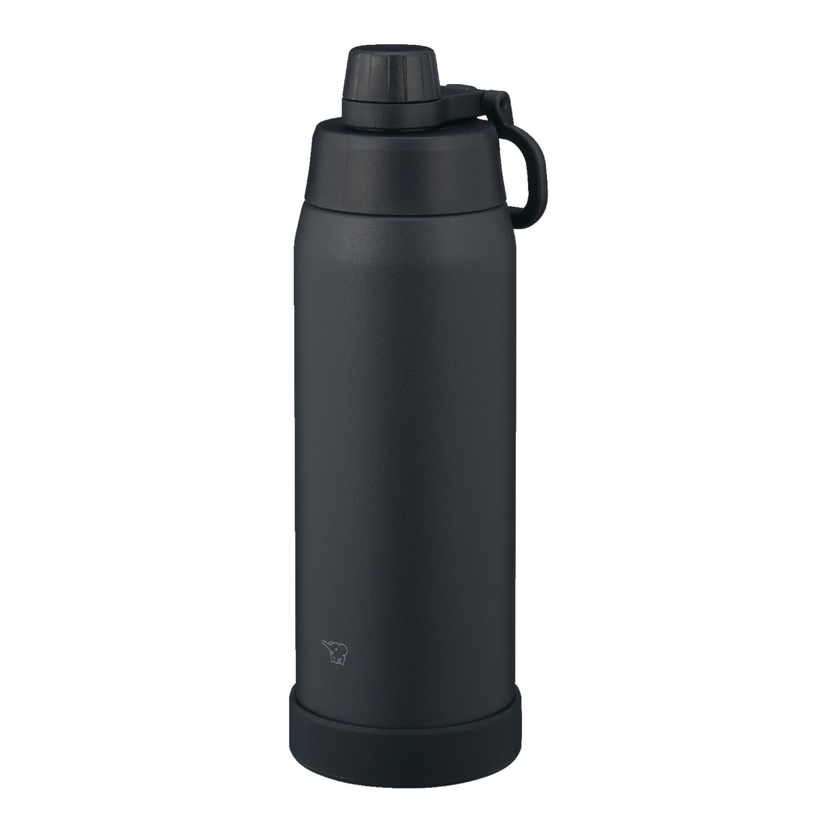 

Zojirushi Water Bottle Dishwasher Safe Seamless Lid Only 3 Parts to Wash Handle Insulated Cool Bottle Charcoal Black 1.0L [Quick Hydration]