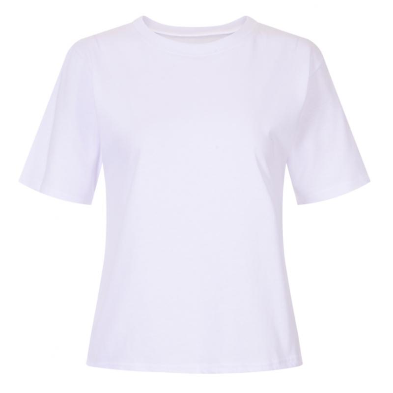 Shop  Women Basic Round Neck ShorT Sleeve T shirT Pink Dai Wsh 20556