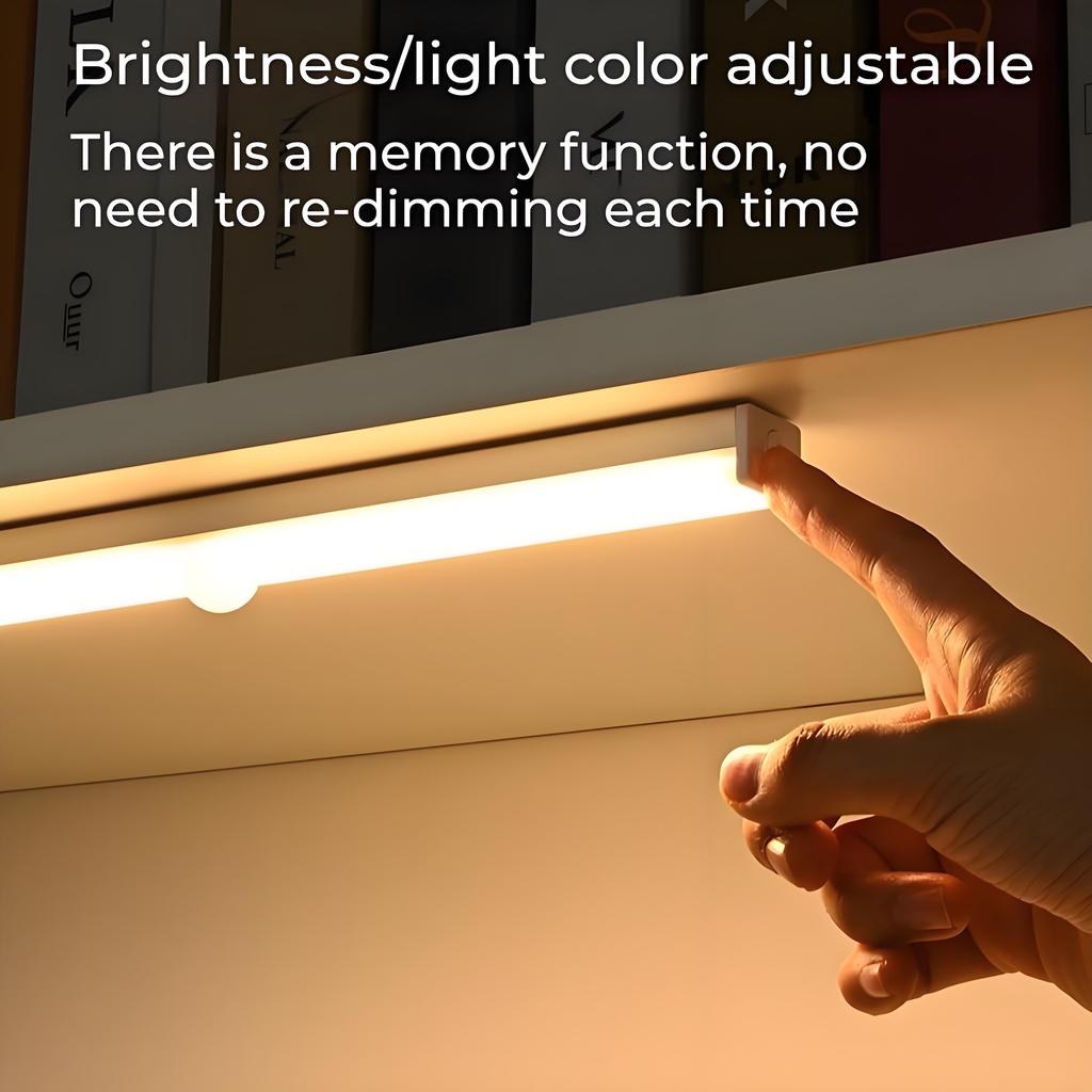 Cabinet Lights LED Light Motion Sensor LED Wireless Lamp USB Night Light For Home Kitchen Cabinet Bedroom Wardrobe Lighting
