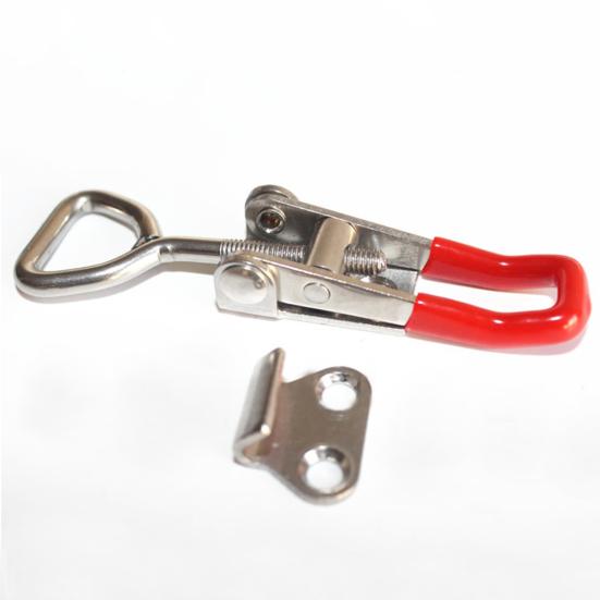 Stainless Steel Adjustable Pull Toggle Latch Lever Bolt Locking Clasp Clamp