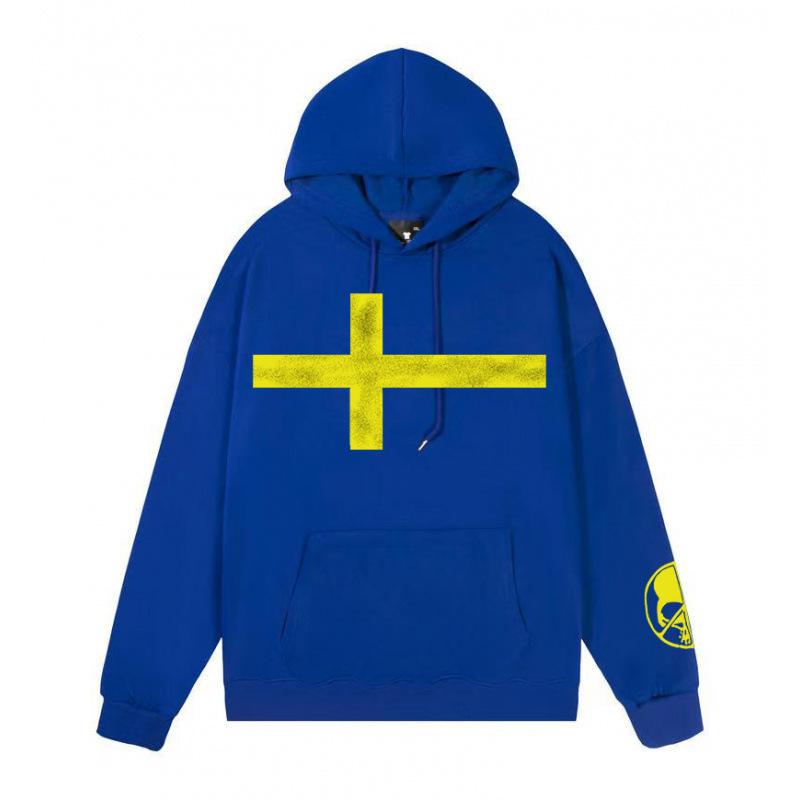 2025 Grenzüberschreitender Außenhandel bedruckter Pullover trendige Mode lockerer Pullover für Männer und Frauen gleicher Stil Street Hip-Hop Hersteller