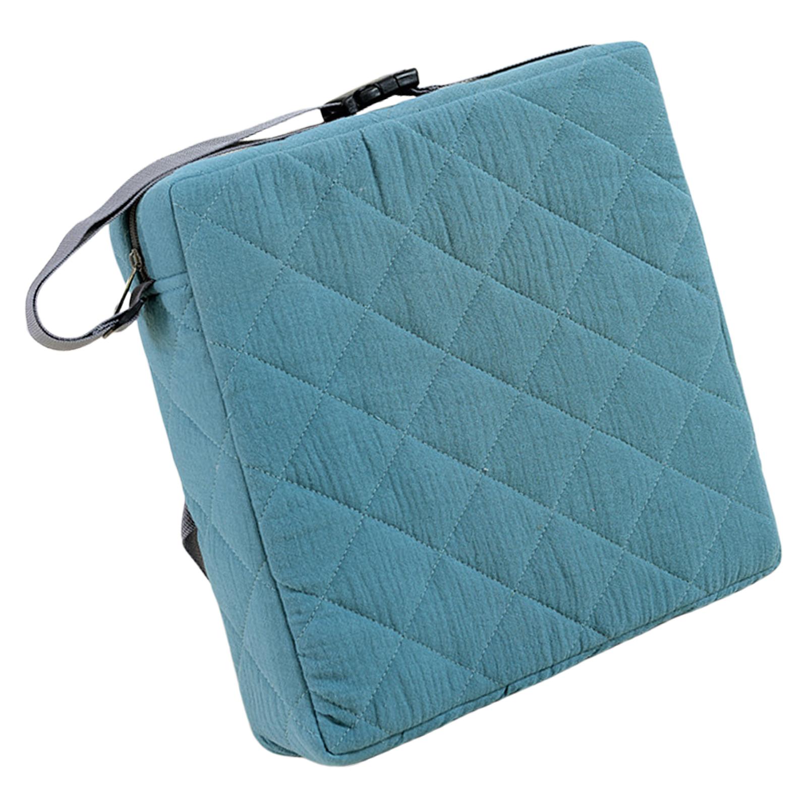 

Детский обеденный стул, подушка для увеличения высоты, противоскользящая подушка, вкладыш для высокого стула для кормления ребенка, ученика начальной школы темно серый