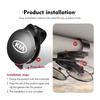 AAOH1 For KIA Car Logo Visor Eyeglasses Holder Glasses Storage Clip Auto Accessories Cerato Proceed Venga Stonic Picanto Sorento