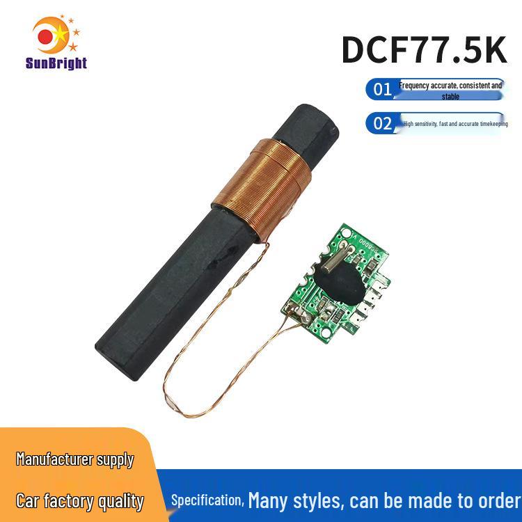German DCF77.5KHz Single Frequency RCC Radio Clock Receiver Module