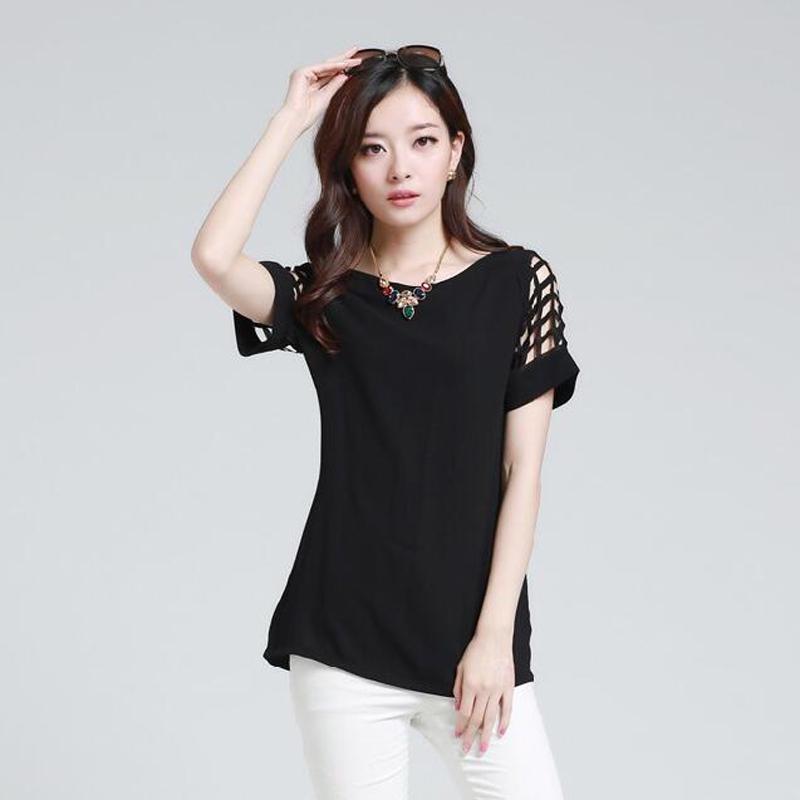 Remidoo Women's Off The Shoulder Top - Sun & Moon Print Short Sleeve Blouse, Loose Fit, Black, X-Large
