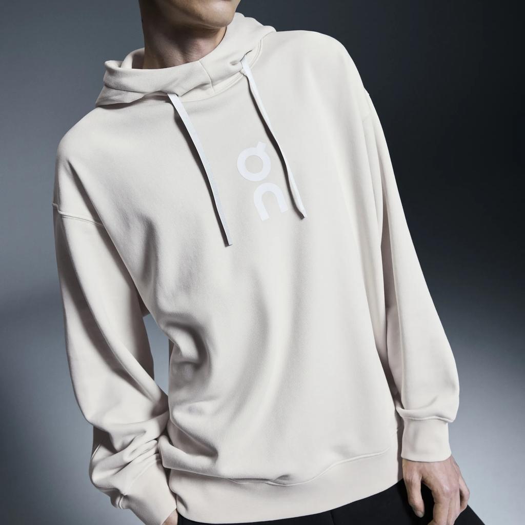 On Run Club Hoodie Comfortable Warm Versatile Skin-Friendly Sweatshirt Unisex hoodies Silver 1ME10030296