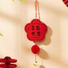 Non Woven Fu Character Hanging Ornament Chinese Style New Year Lucky Decoration  Bedroom Decoration