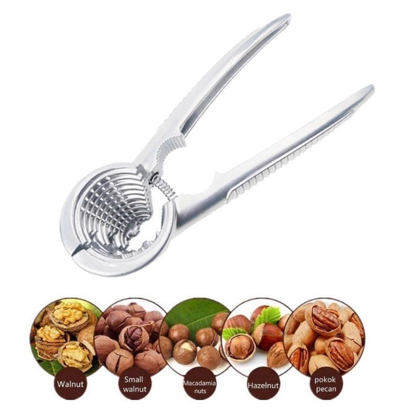 Alloy Nutcracker for Nuts Sheller Crack Almond Walnut Pecan Plier Hazelnut Filbert Nut Kitchen Tools