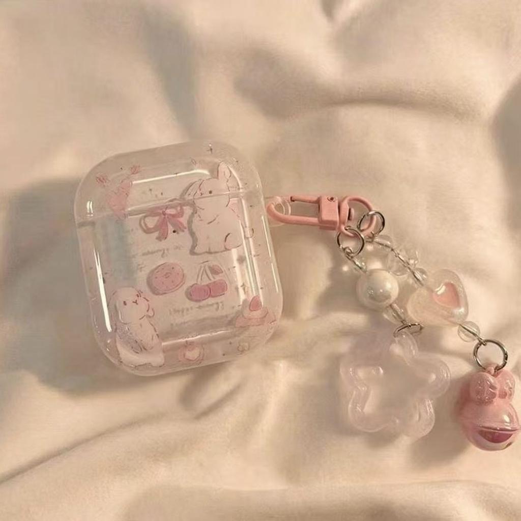 Cute cherry rabbit AirPods pro1 for apple earphone case for apple AirPods 1 /1/1 generation