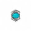 Arizona Turquoise Ring: Sterling Silver Statement Ring