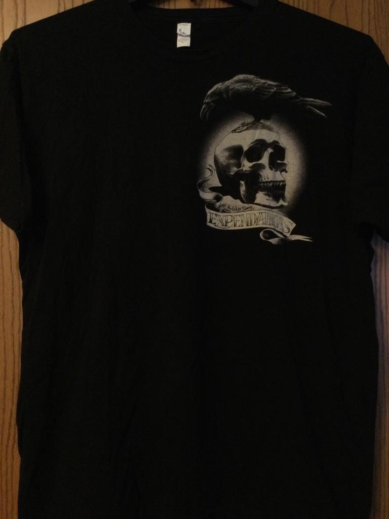 The Expendables - American Reggae/Rock Band From Santa Cruz - Black/XL/2 Sided