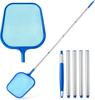 Swimming Pool Leaf Skimmer Fishing Net Pole Koi Ponds Spa Tub Cleaning