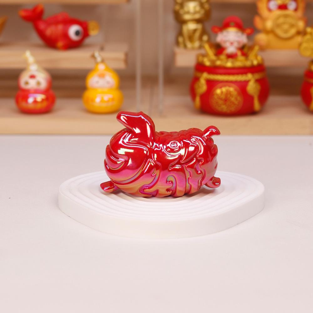 Zodiac Horse Mascot: Cute Cartoon Ornament - Year of the Horse Souvenir Gift
